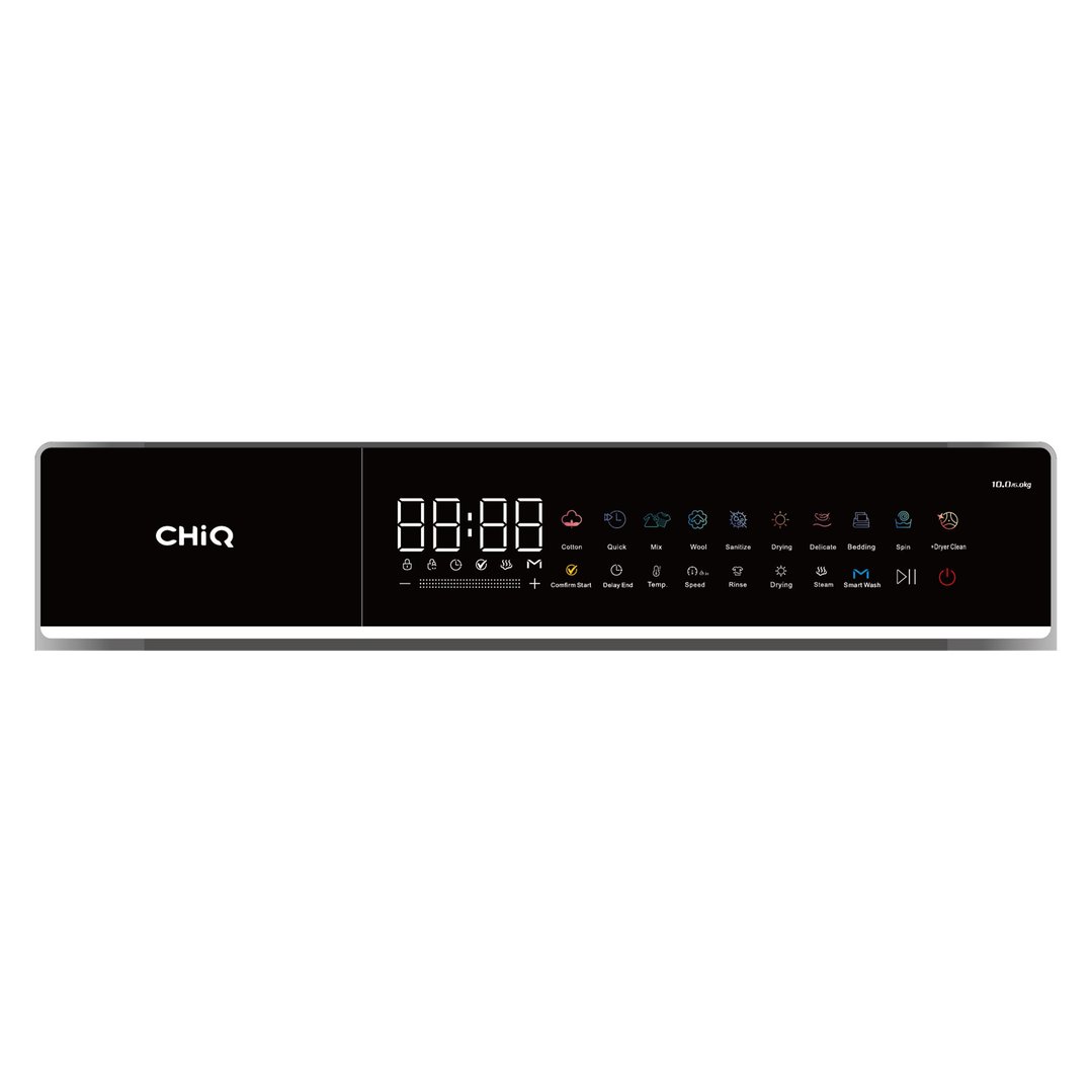 Chiq Front Load Washer & Dryer Combo. 10KG Washer, 6KG Dryer WD100TW