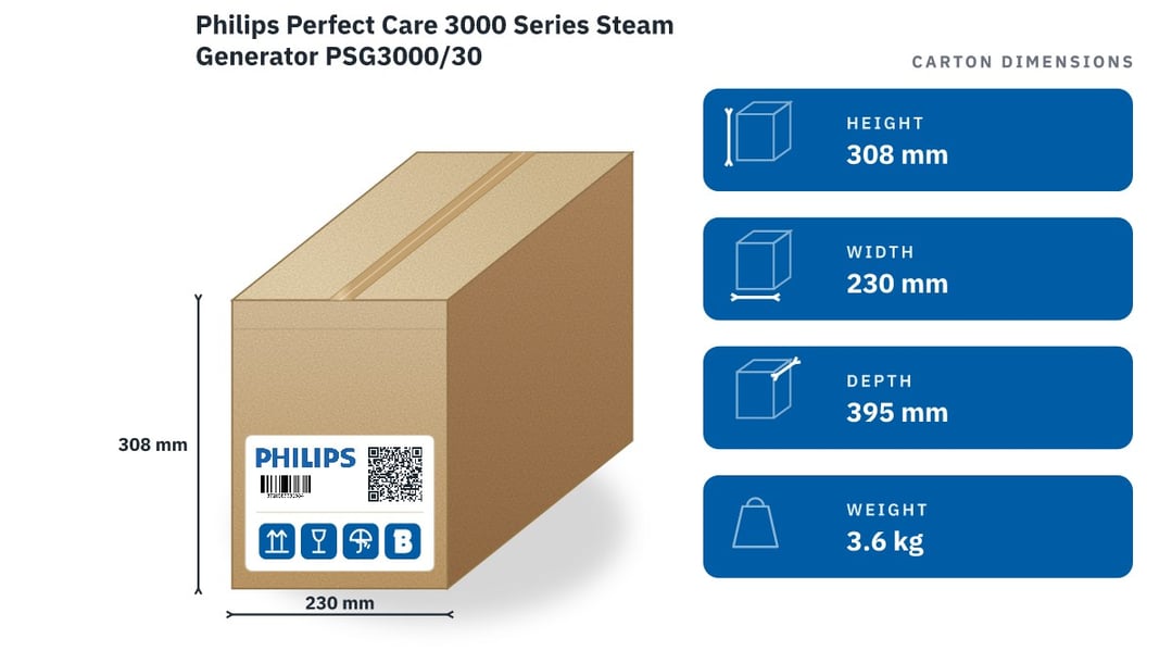 Philips Perfect Care 3000 Series Steam Generator PSG3000/30