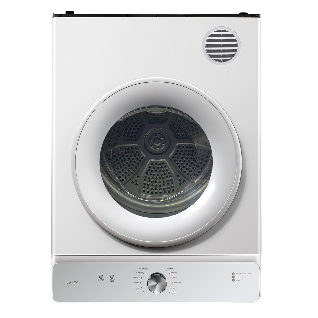 Inalto 8kg Vented Dryer White IVD28W