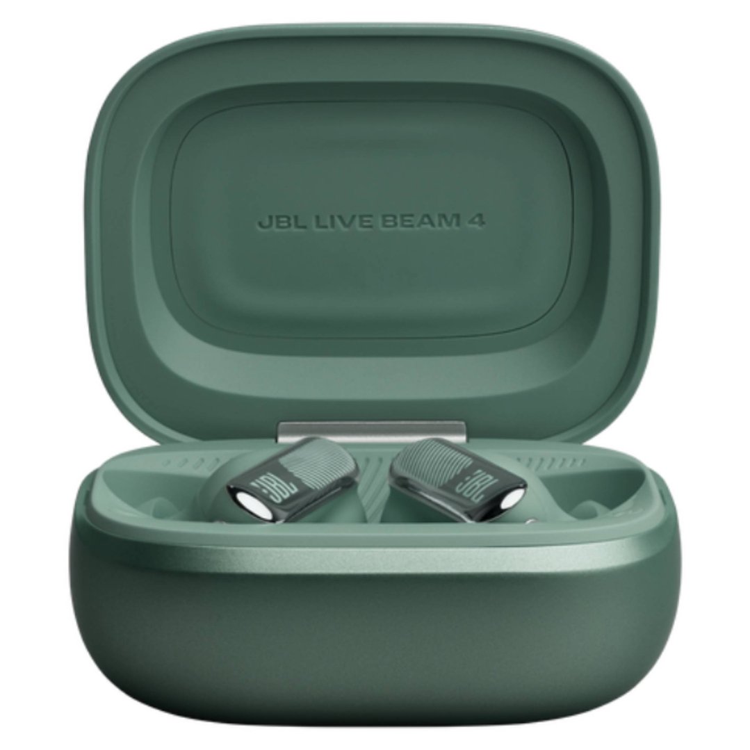 JBL Live Beam 4 True Wireless Noise Cancelling Earbuds - Green JBLLIVEBEAM4GRN