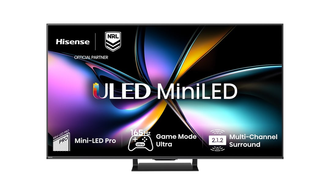 Hisense 55" U7QAU 4K QLED 165Hz Smart TV (2025) 55U7QAU