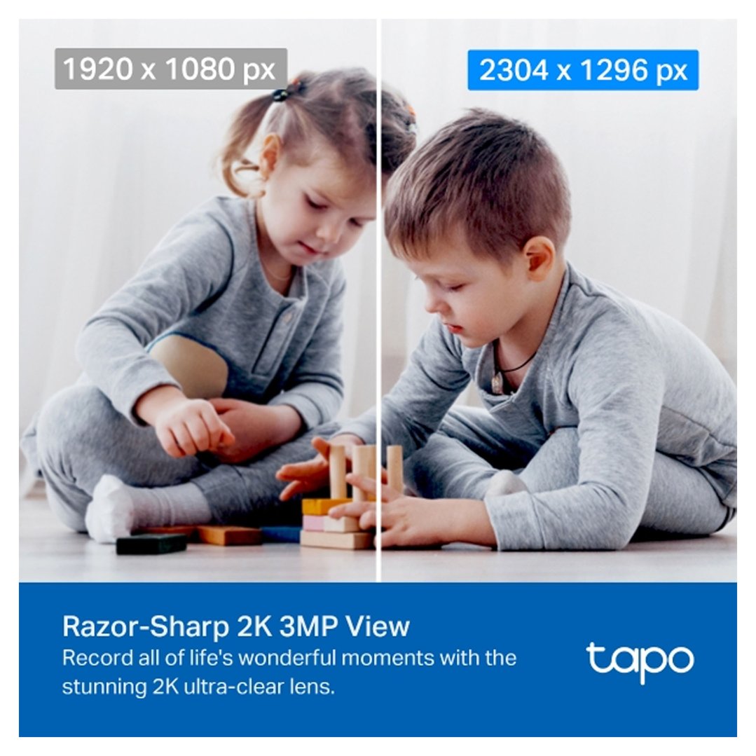 tp-link Tapo 2K Pan/Tilt Home Security Wi-Fi Camera TAPO-C210
