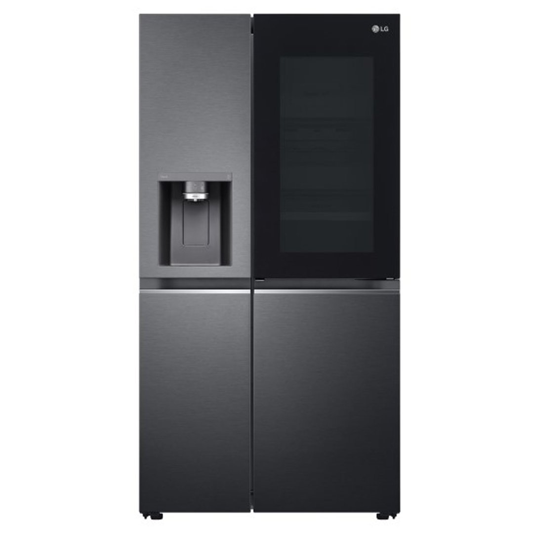 LG 635L Side by Side Fridge in Matte Black Finish GSV600MBLC Buy