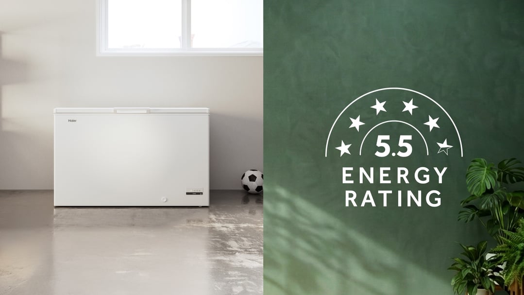 Haier 418L 300 Series Hybrid Chest Freezer White HCF420W