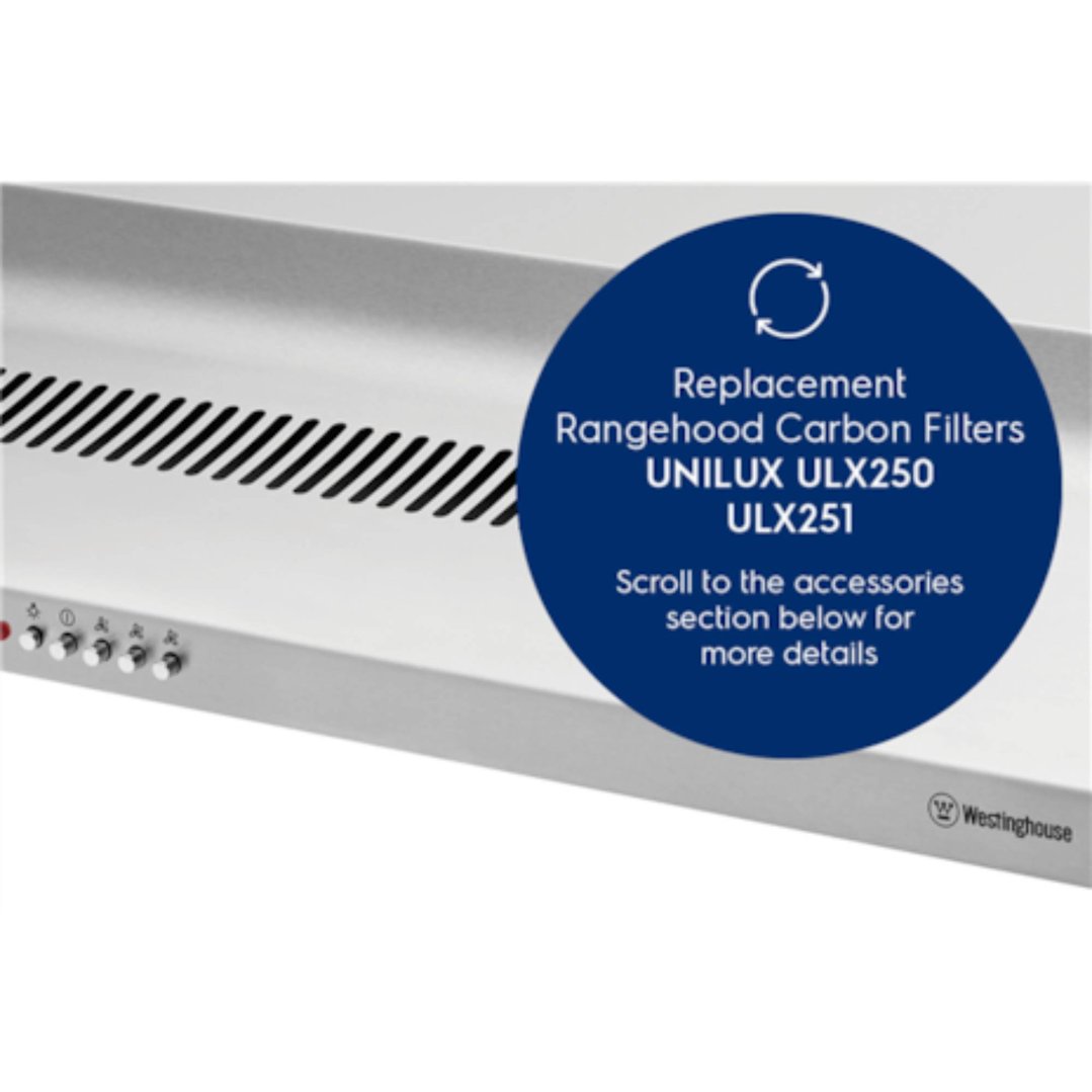 Westinghouse 90cm Fixed Rangehood WRF913SA