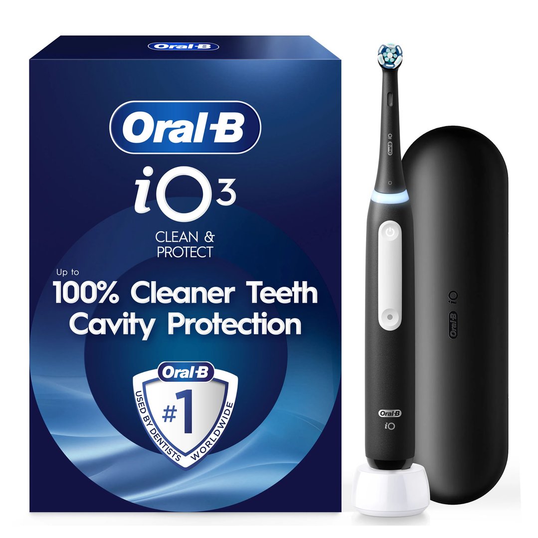 Oral-B iO Series 3 Electric Toothbrush - Black IO3BLACK