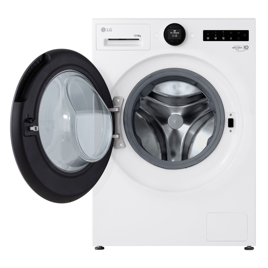 LG 12/8kg Series 10 Washer Dryer Combo White - ezDispense WXC10-1412W