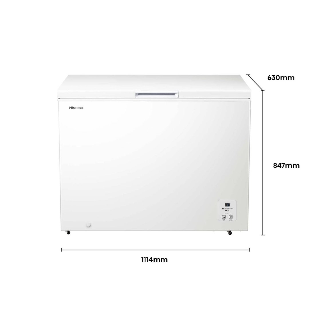 Hisense 300L Hybrid Chest Freezer - White HRCF301