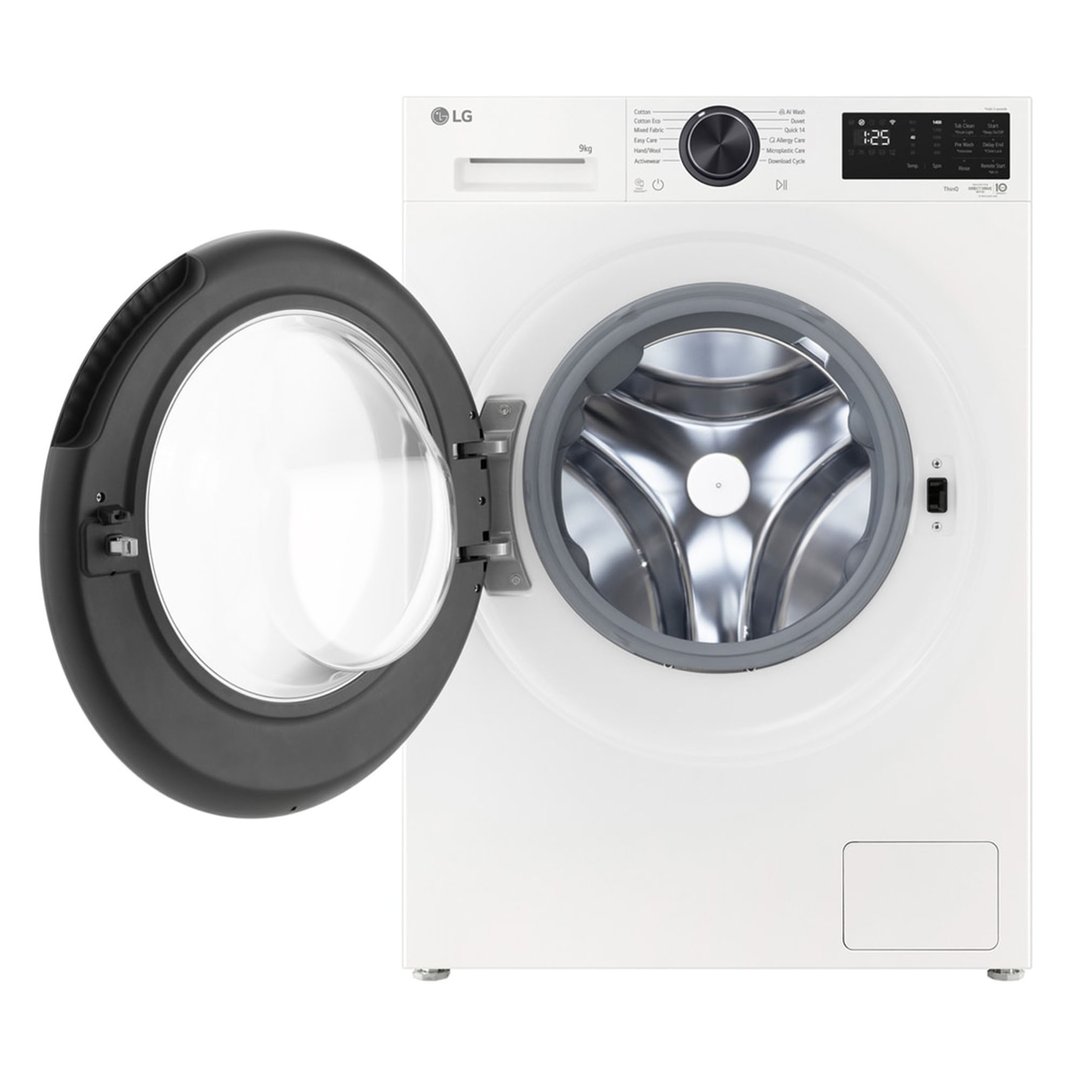 LG 9kg Series 3 Front Load Washer - AI Wash - White WX3-1409W