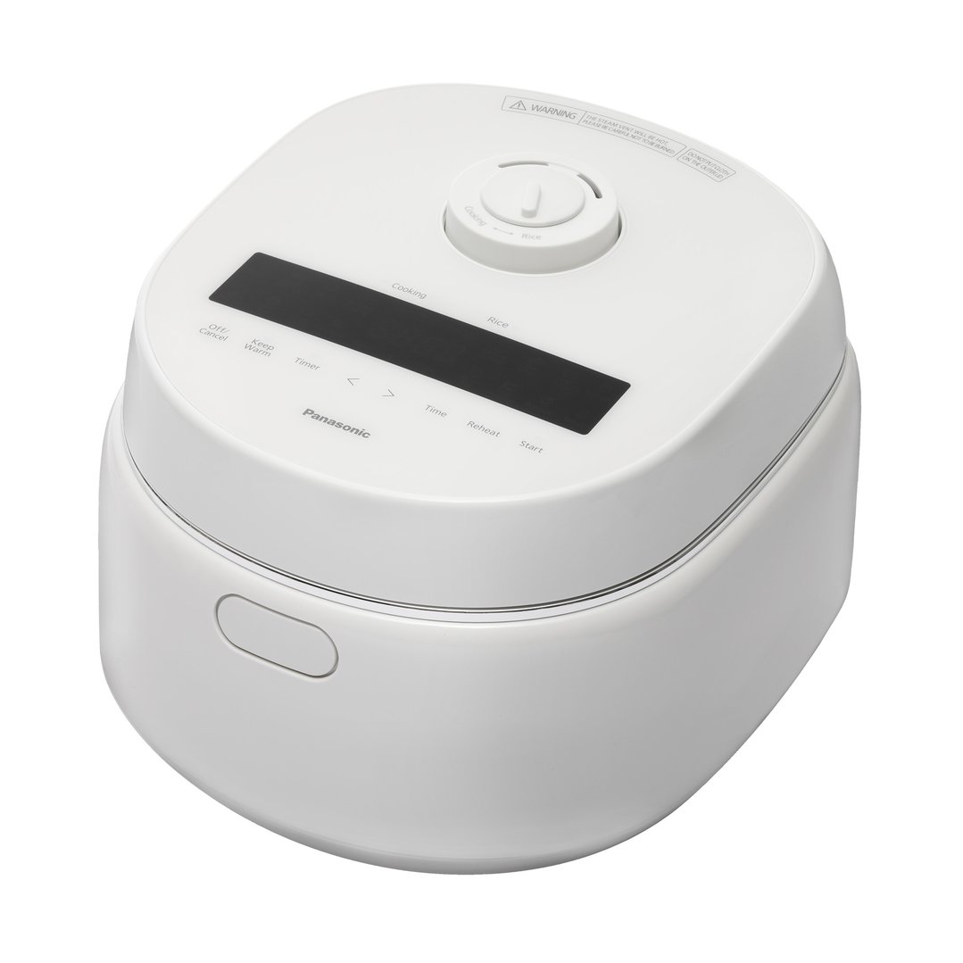 Panasonic Premium 5.5-cup Rice & Multi Cooker with 16 Auto Menus SR-DK104WST