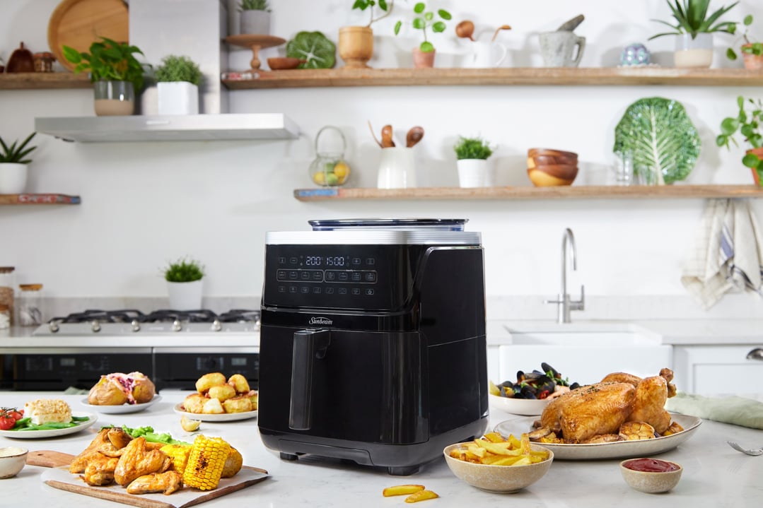 Sunbeam SteamFry Air Fryer AFP4600BK