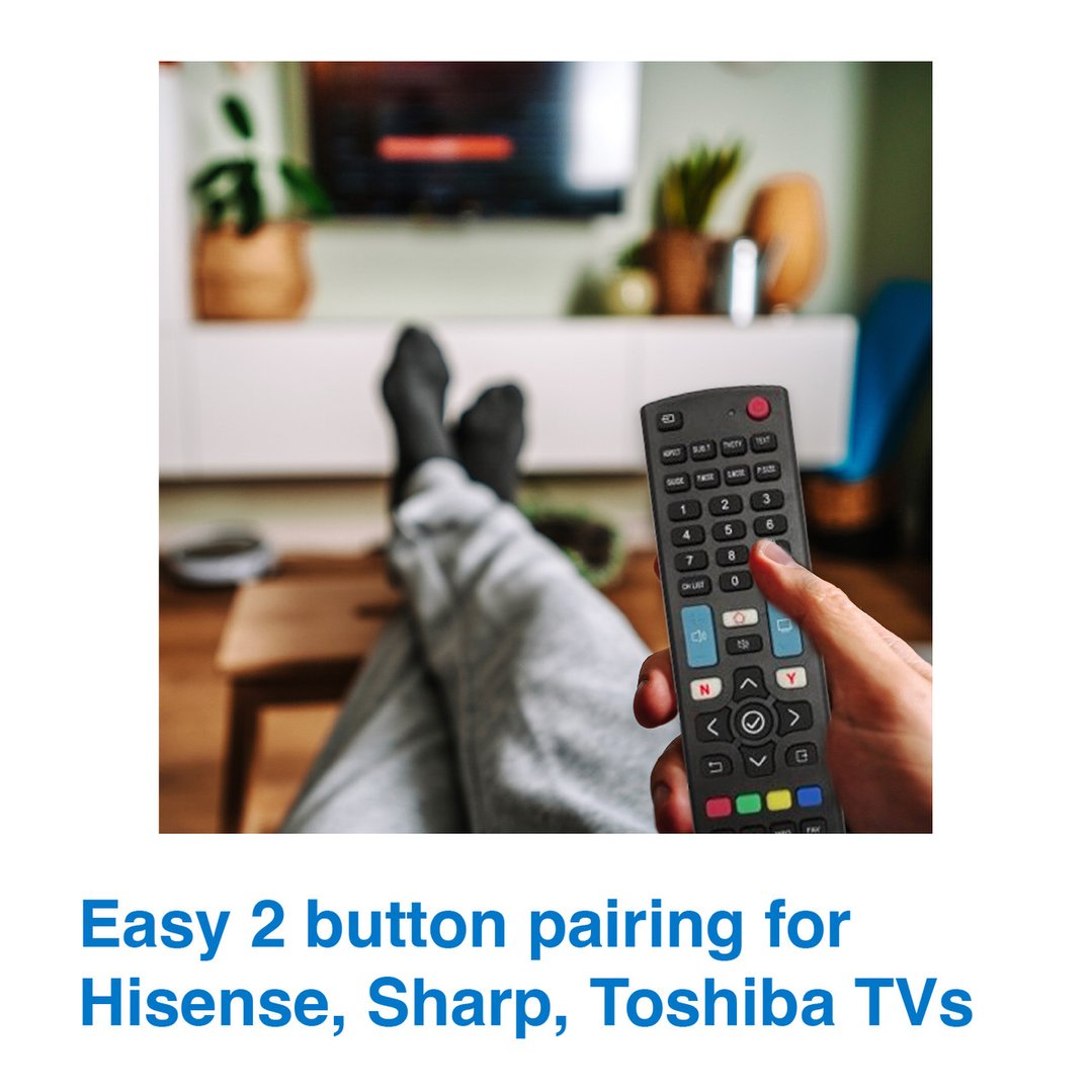 Laser Universal TV Remote for Smart & LED TVs RRE-LEATV-920