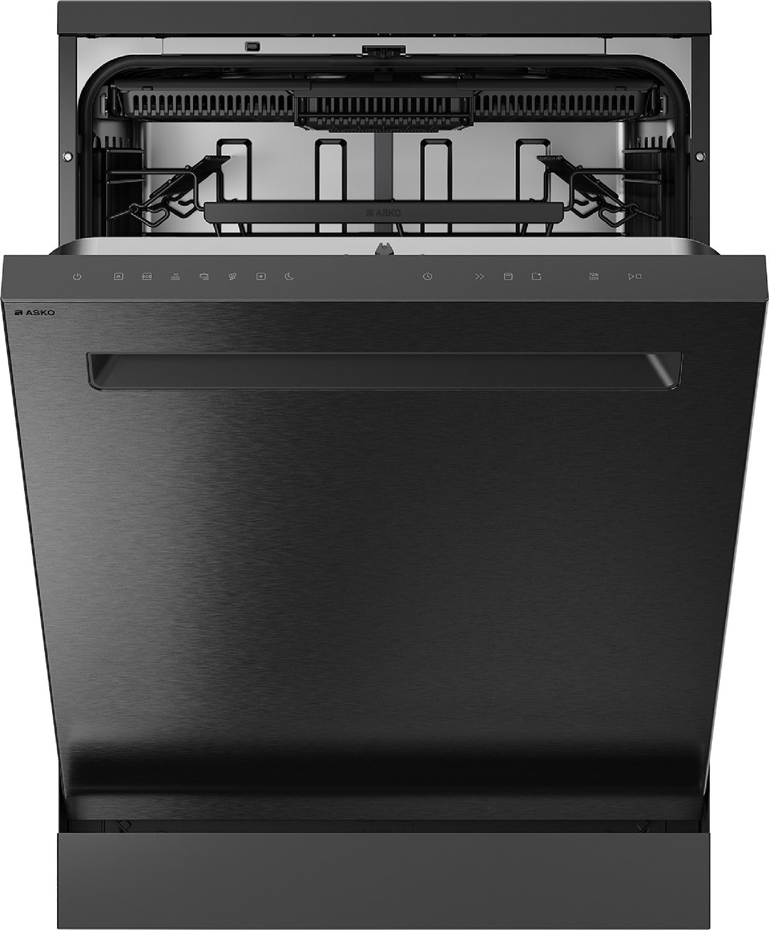 ASKO 60cm 14PL Freestanding Dishwasher Black HDFS143BBSAU