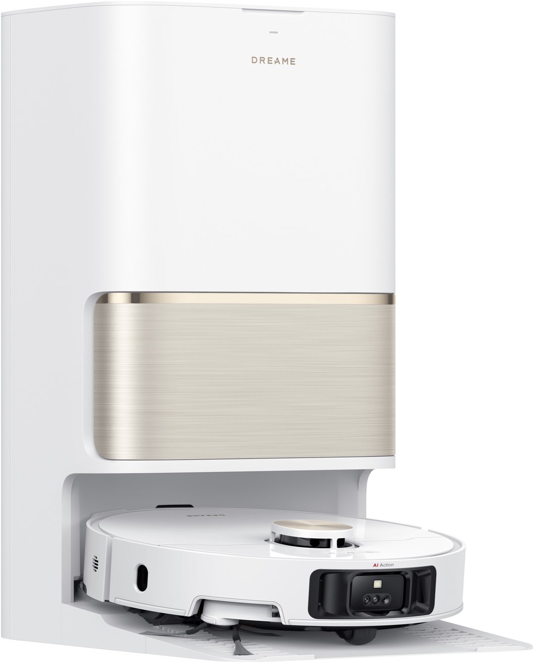 Dreame L50 Ultra Robot Vacuum and Mop White with Auto-Empty and Mop Self-Cleaning DRE-L50U