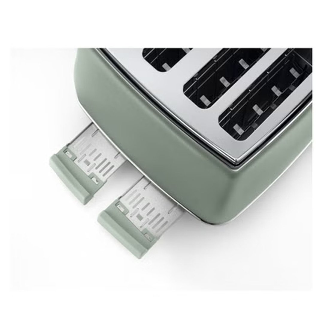Delonghi Icona Capitals 4 Slice Toaster Green CTOC4003MG