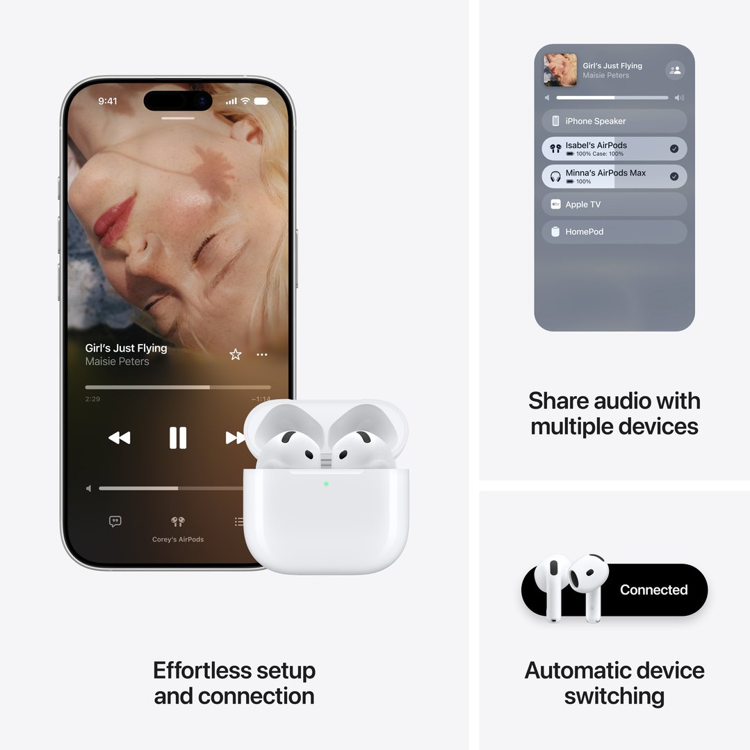 Apple AirPods 5 with Wireless Charging Case MKFT4X/A