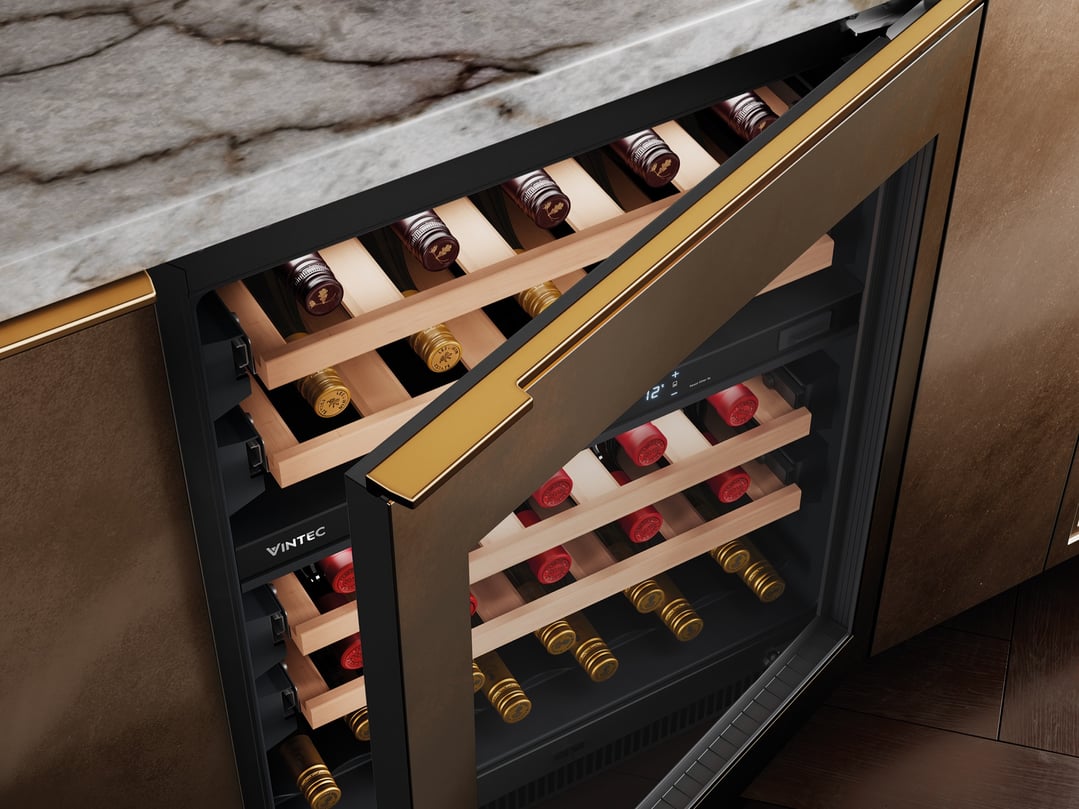 Vintec 31-Bottle Dual Zone Wine Cabinet VWD820SAP-X