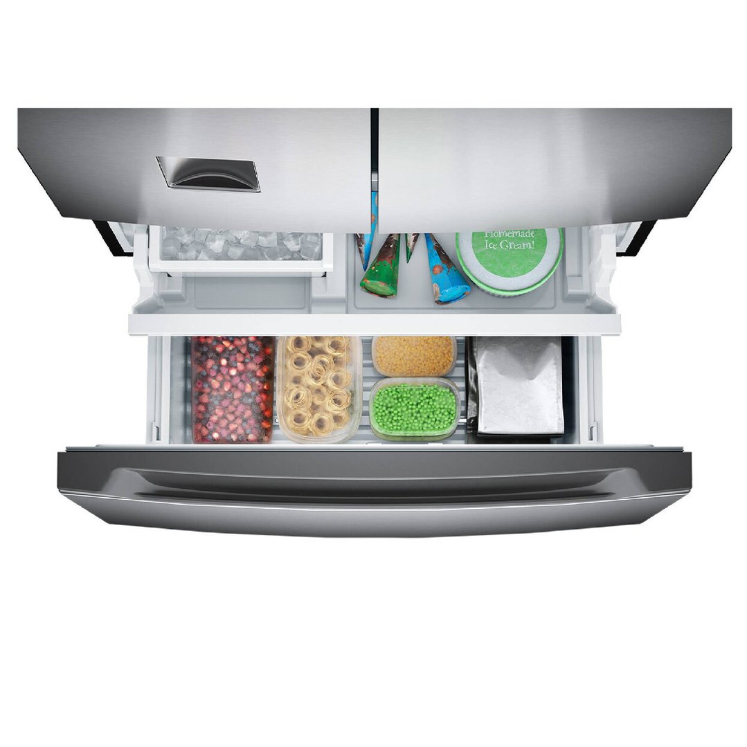 Westinghouse 565L French Door Refrigerator with Water Dispenser Stainless WHE5650SD