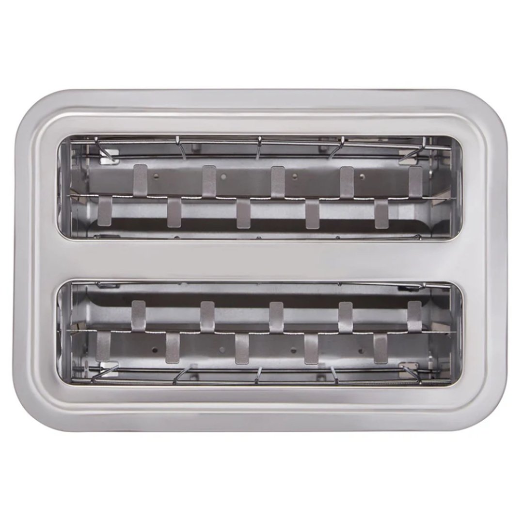 Westinghouse Kettle and Toaster Pack White Striped 1.7L Kettle, 2 Slice Toaster WHKTPK07W