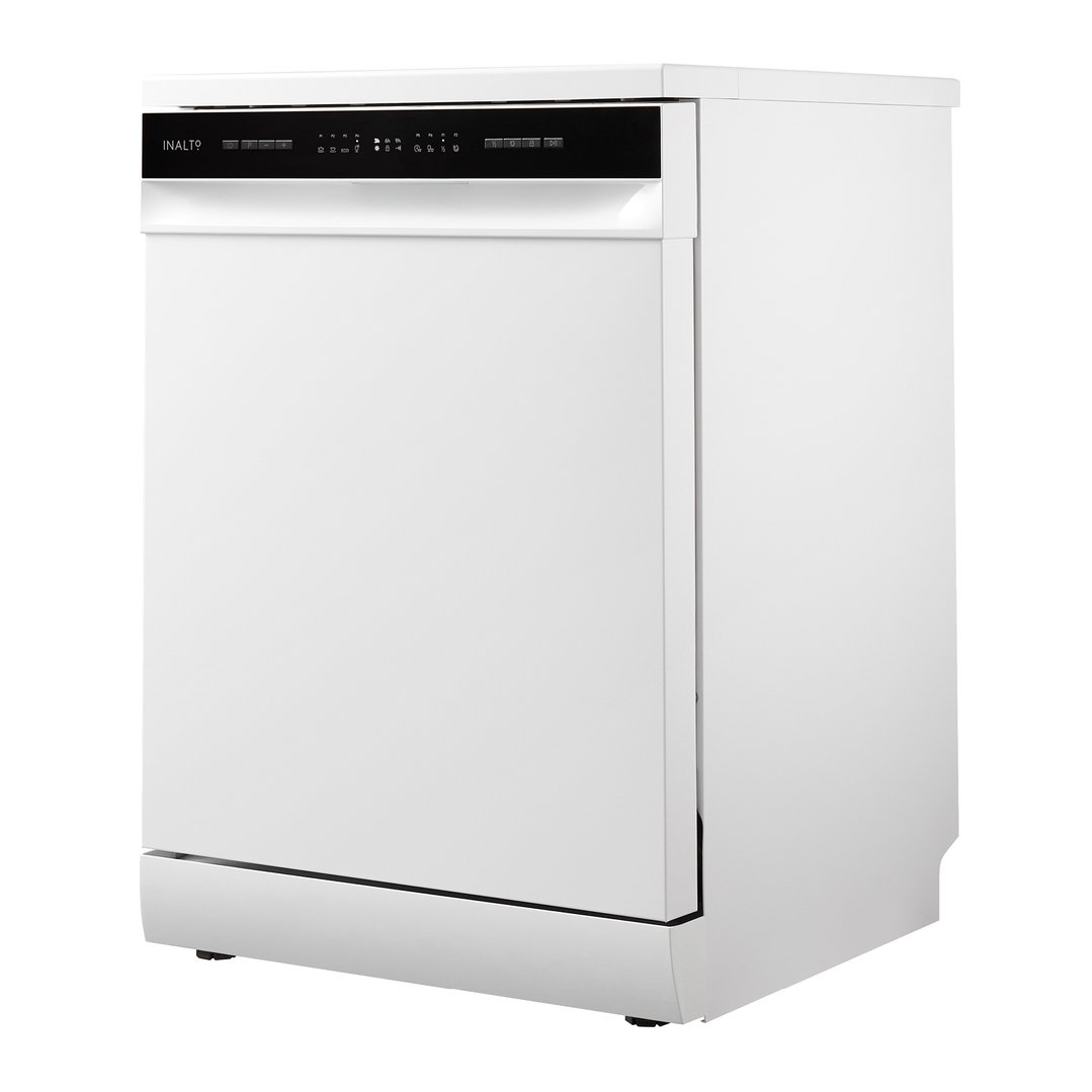 Inalto 14 Place, 60cm Freestanding Dishwasher, White IDW6014W