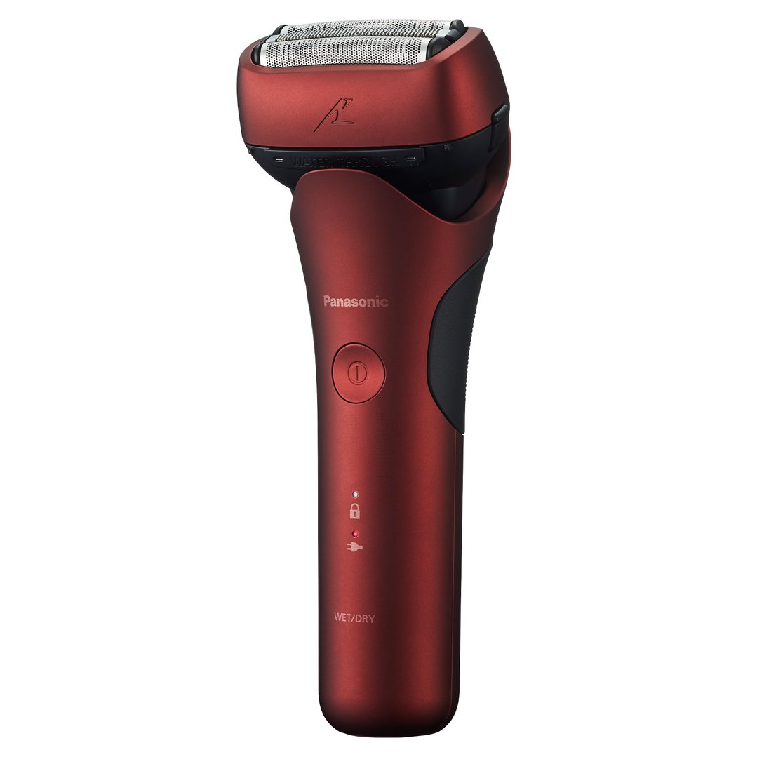 Panasonic 3Blade Wet & Dry Electric Shaver with 8D Flex Head Red ES
