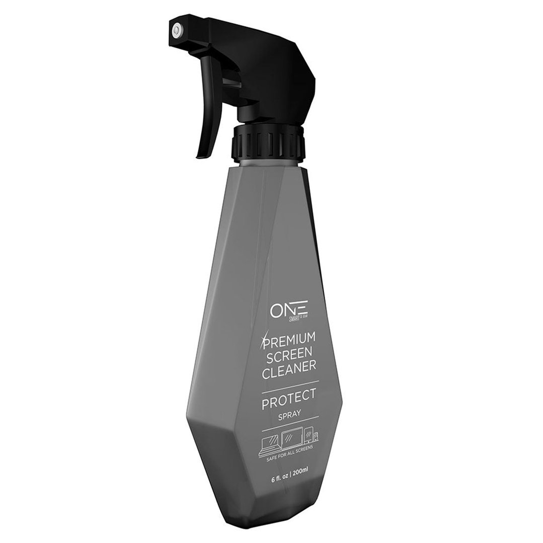 One 200mL Premium TV Screen Clean Spray Bottle & Cloth OSSC001