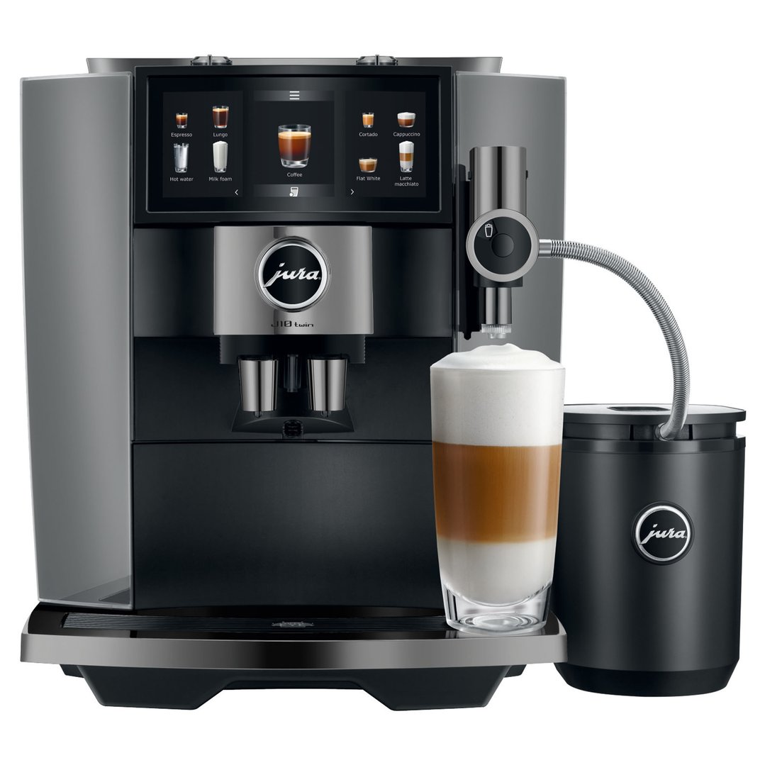 Jura J10 Automatic Coffee Machine - Piano Black 15664