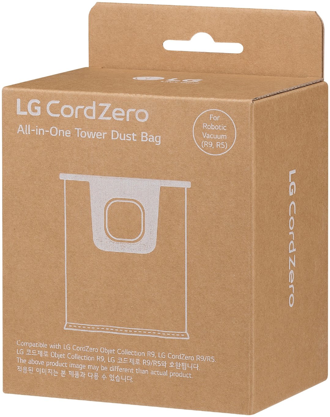 LG All-in-One Tower Dust Storage Bags for Robot Vac - 3 Pack V-RDUSTBAG