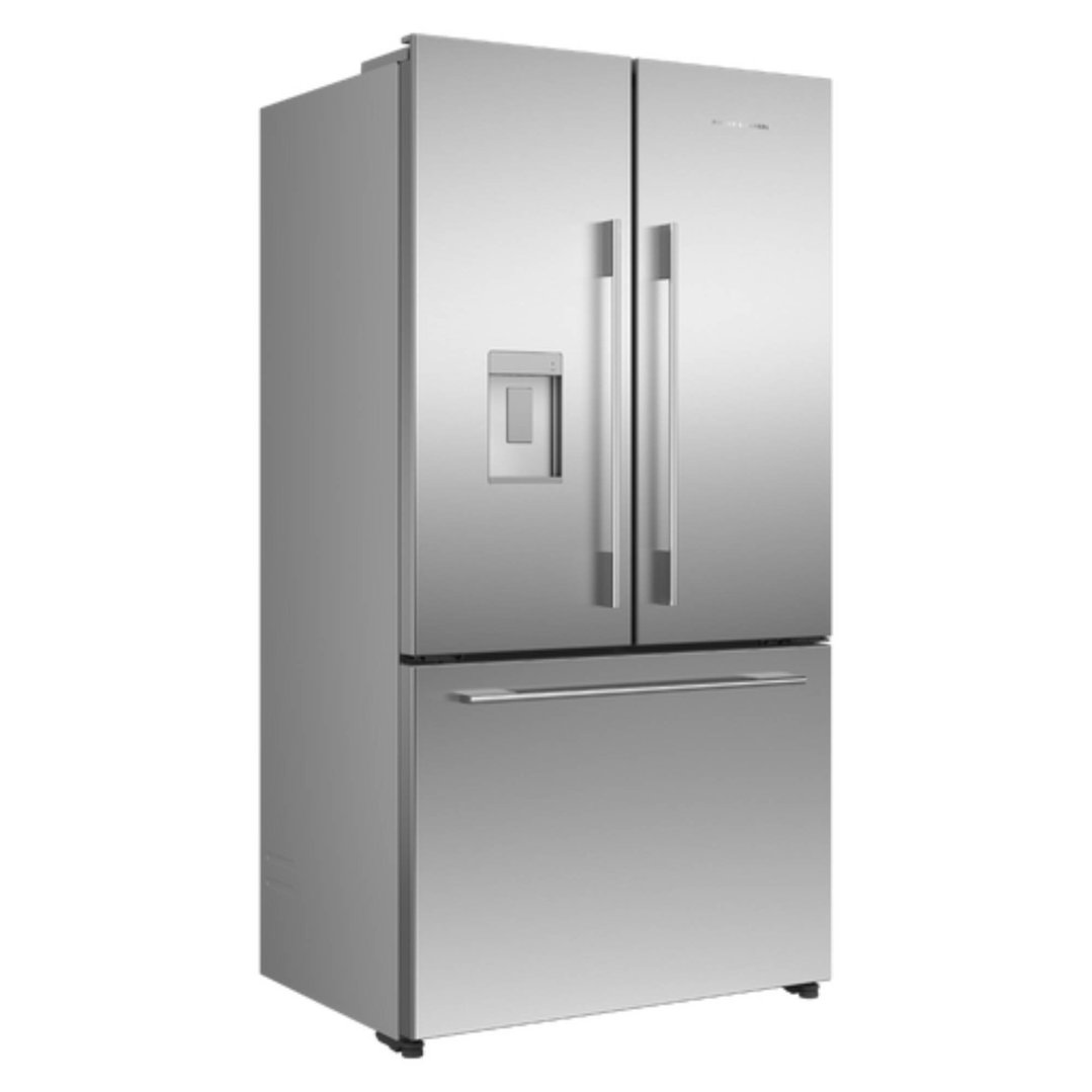 Fisher & Paykel 612L Series 7 French Door Refrigerator Freezer, Ice & Water, Stainless Steel RF600ADUX1