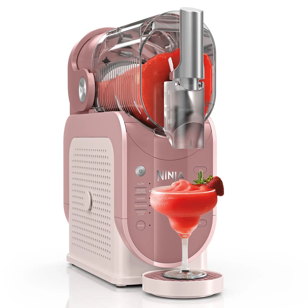 Ninja SLUSHi Professional Frozen Drink Maker - Limited Edition Frosé FS302PK