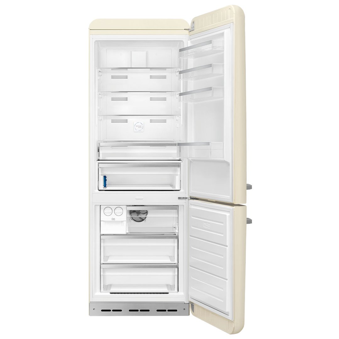 Smeg FAB 38 50’S Style Retro Refrigerator, Right Hand - Cream FAB38RCR5AU