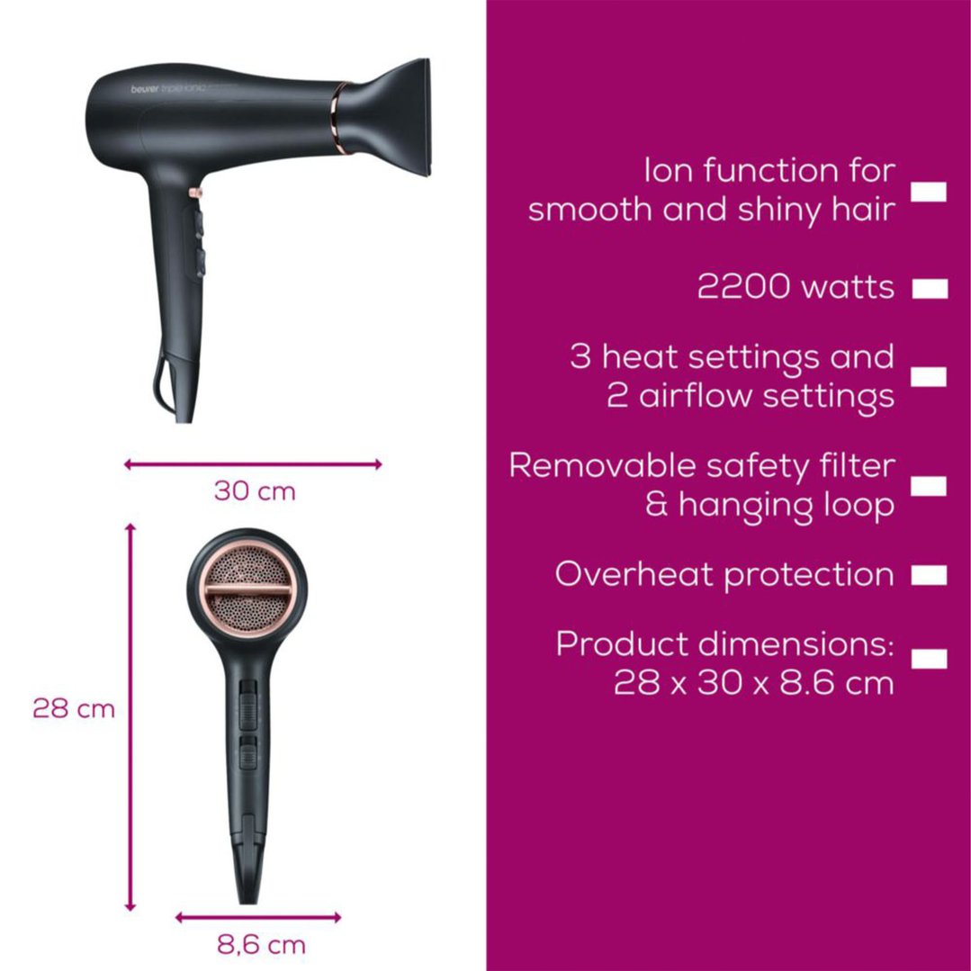Beurer StylePro Hair Dryer HC50