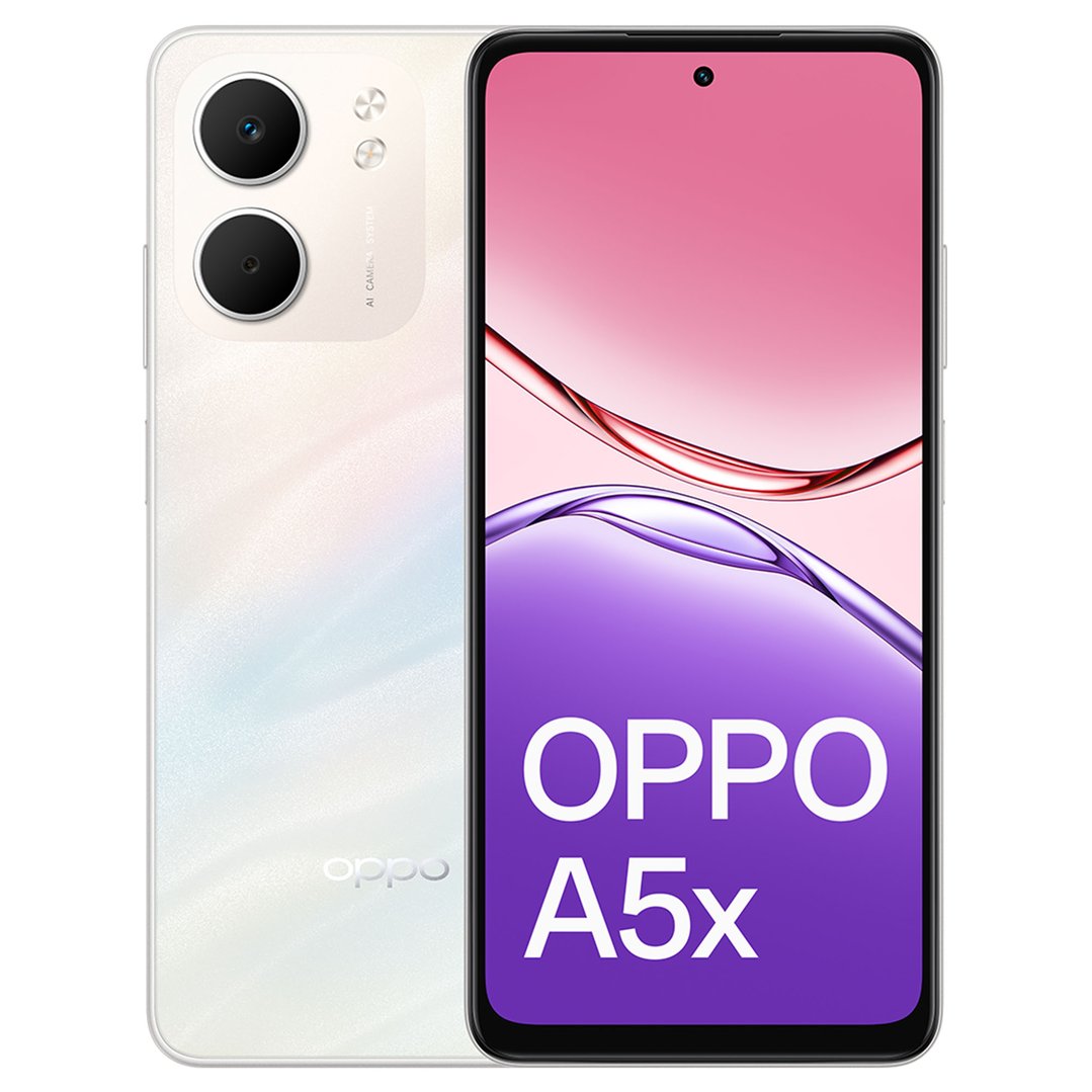 OPPO A5x 4G Laser White CPH2725LWHT - Bing Lee