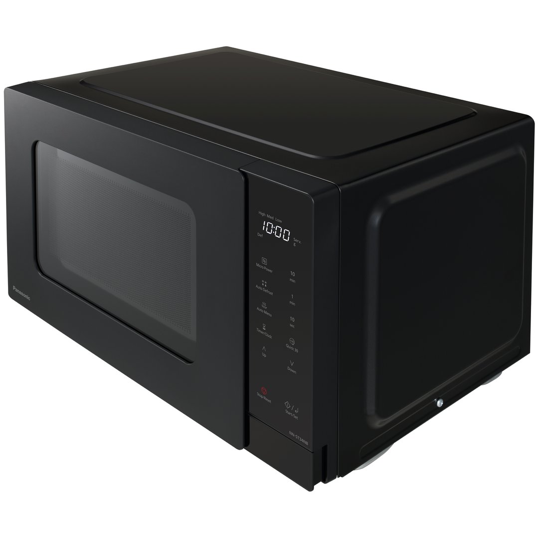 Panasonic 25L Microwave Oven - Black. NN-ST34NBQPQ