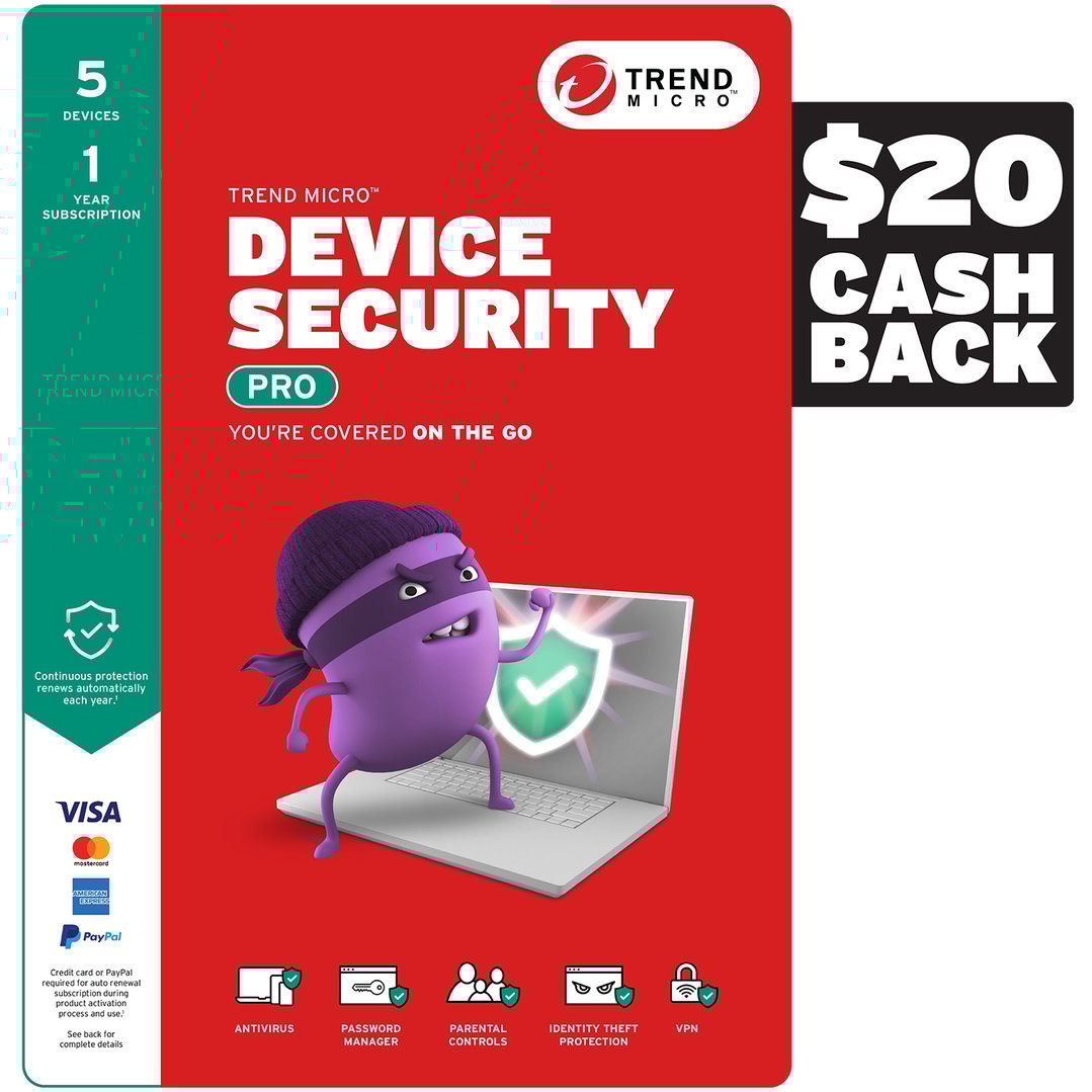 Trend Micro DEV SEC PRO 5D 1YR ESD 9337694073234. Buy Online with