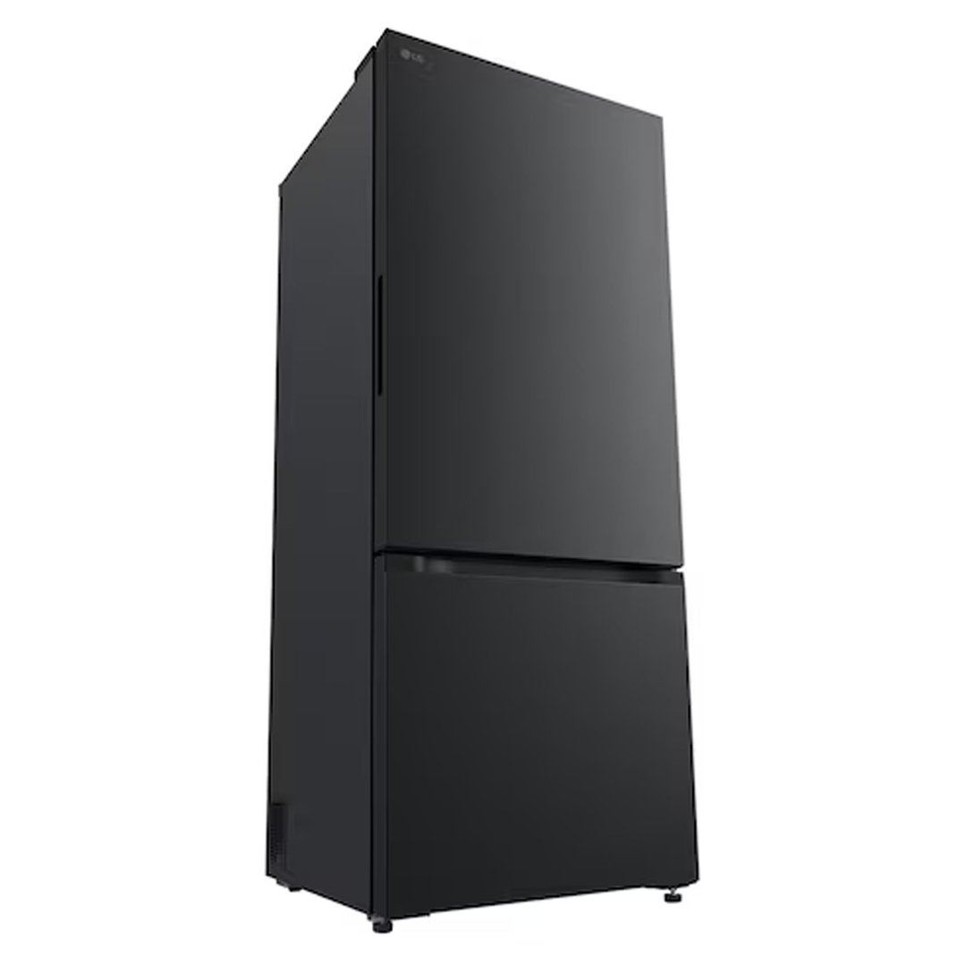 LG 436L Bottom Mount Fridge - Matte Black GB-B400MB