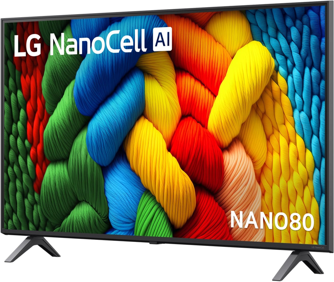 LG 43" NANO80A AI LED UHD 4K Smart TV 2025 43NANO80ASA