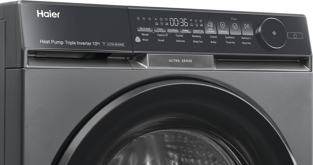 Haier 10kg 500 Series Dark Heat Pump Dryer HDHP10DB1