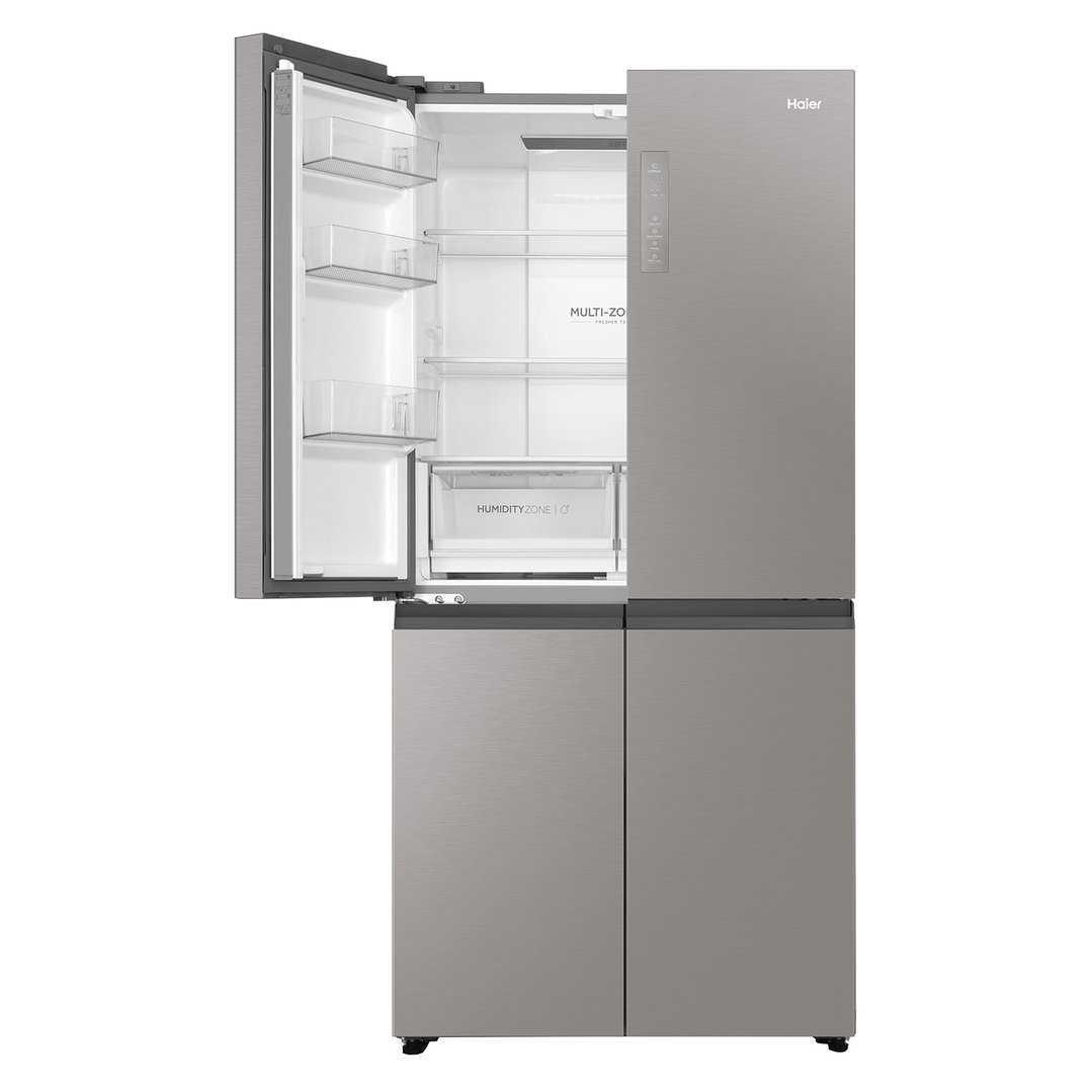 Haier Quad Door Refrigerator Freezer, 83cm, 463L Satina HRF530YS