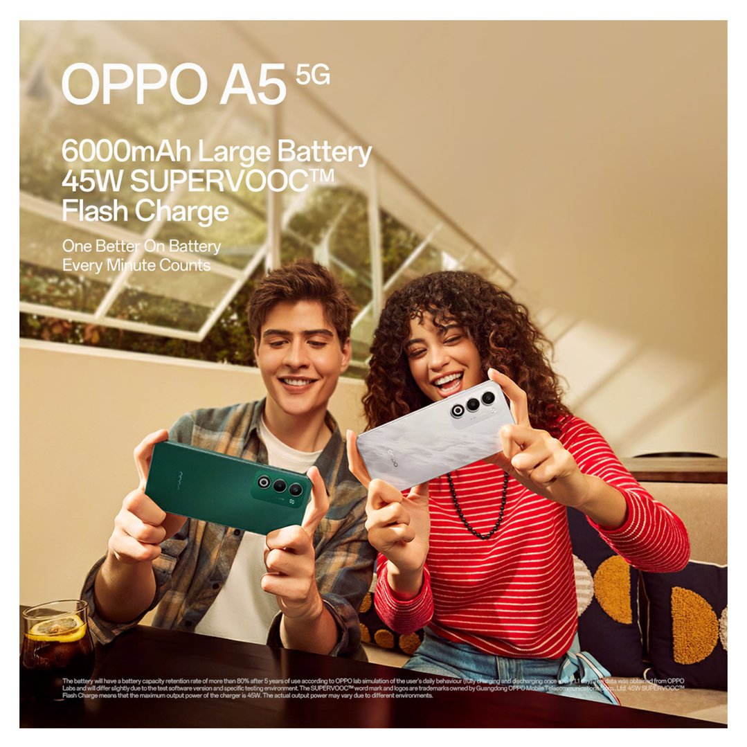 OPPO A5 5G Aurora Green CPH2735AURORAGREEN