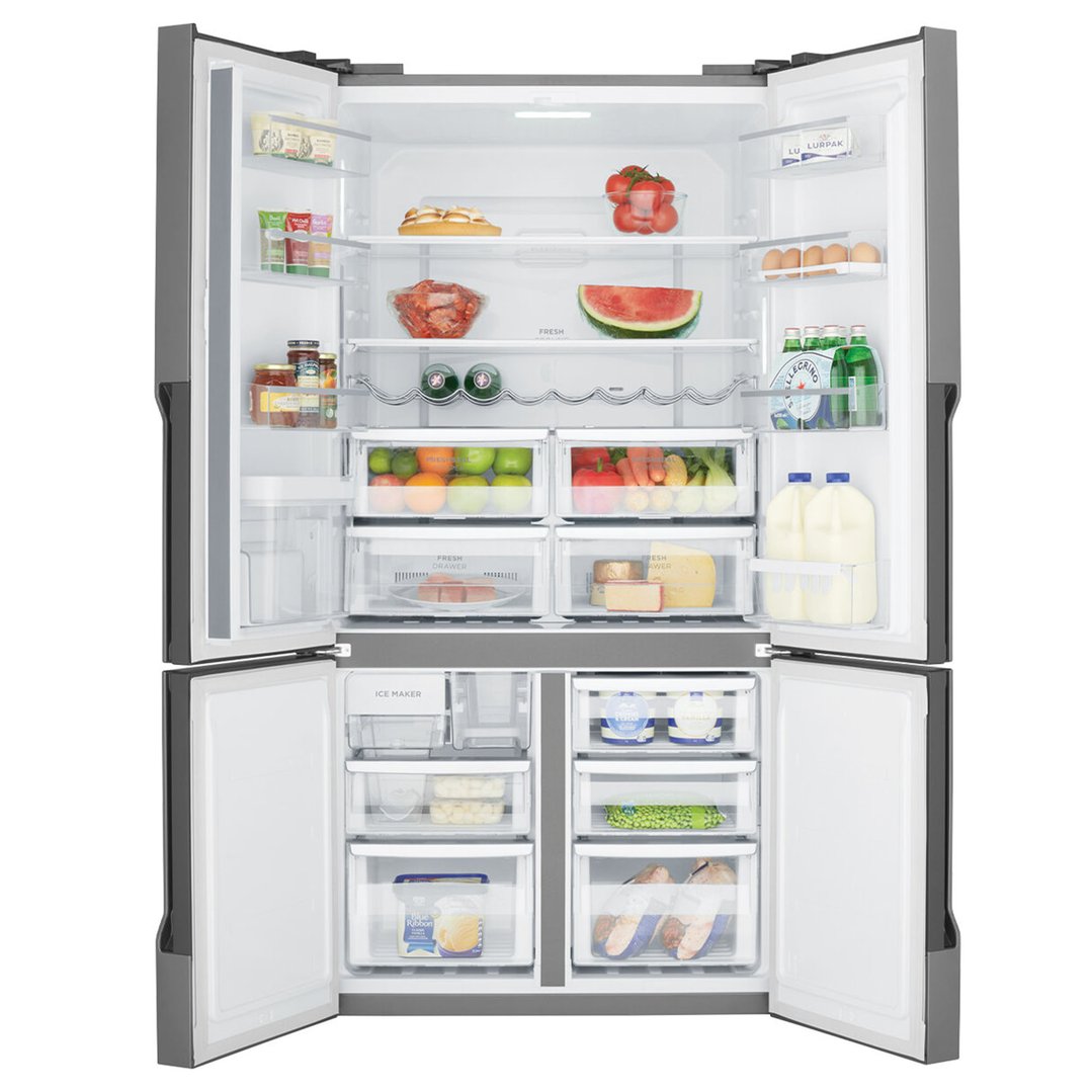 Westinghouse 564L French Quad Door Refrigerator with Non Plumbed Water