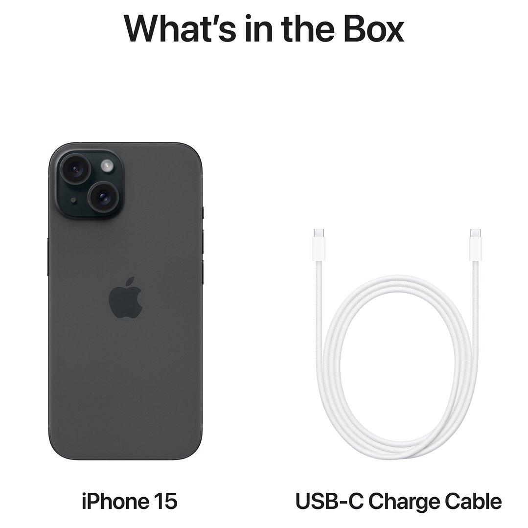 Apple iPhone 15 128GB Black MTP03ZP/A - Bing Lee