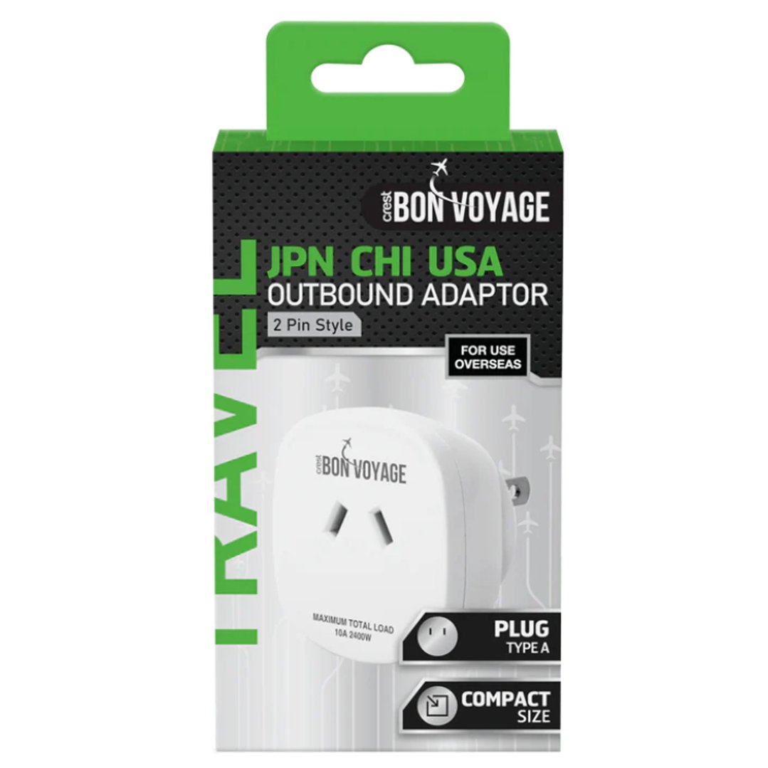 Bon Voyage JAPAN Outbound Adaptor 2-pin PWW14077