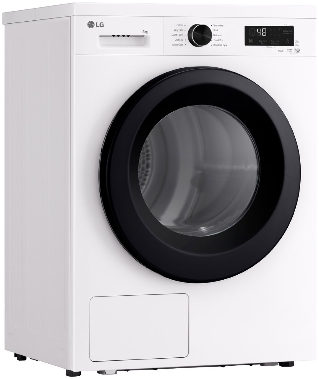 LG 8kg White Heat Pump Dryer DVH1-08WP