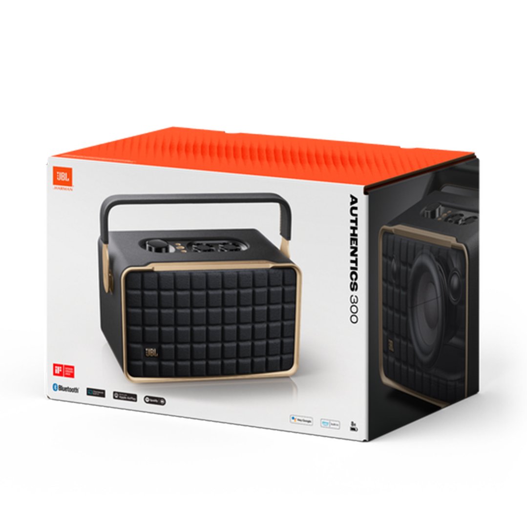 JBL Authentics 300 WiFi Portable Speaker. JBLAUTH300BLKAS
