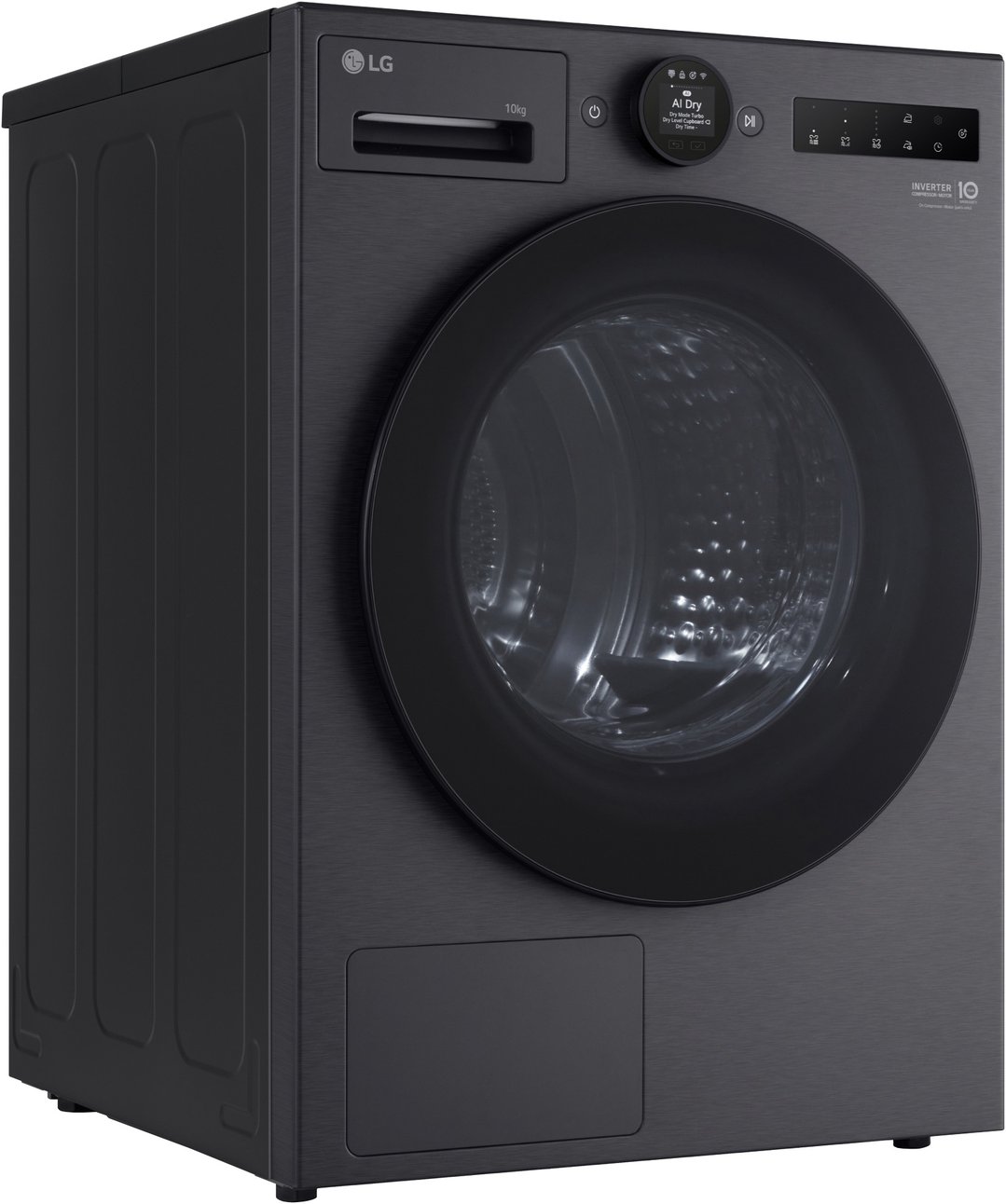 LG 10kg Series 9 Heat Pump Dryer - 9 Star - Matte Black DXH9-10MB
