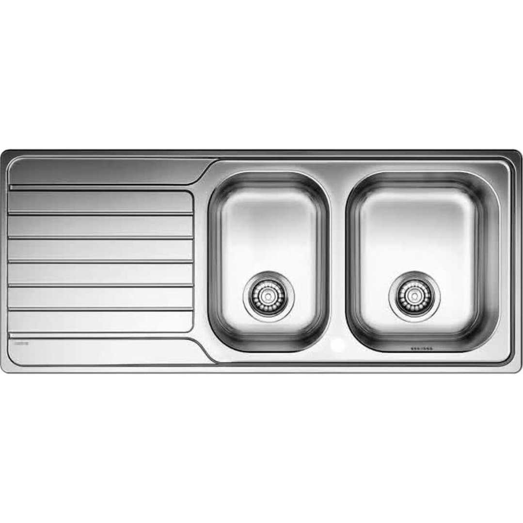 Blanco 1 3/4 Bowl Single Drainer Sink DINAS8S175RK