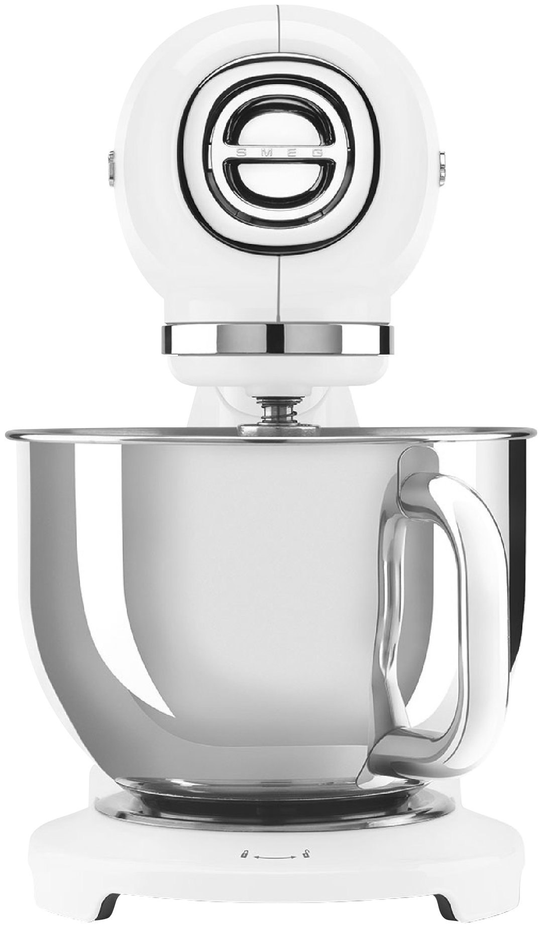 Smeg 50's Style Retro Stand Mixer - White SMF05WHAU