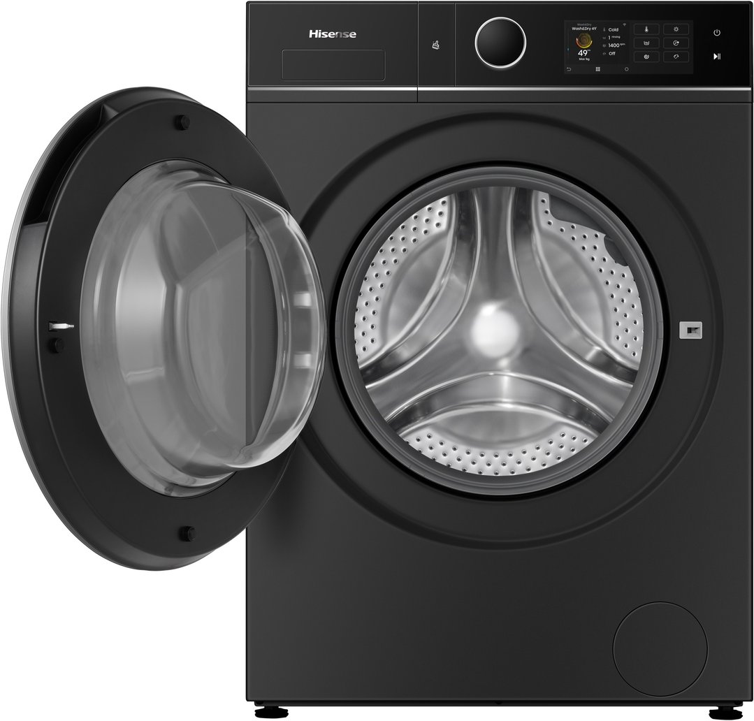 Hisense 12/8KG Black Washer Dryer Combo HCF8I1215HB