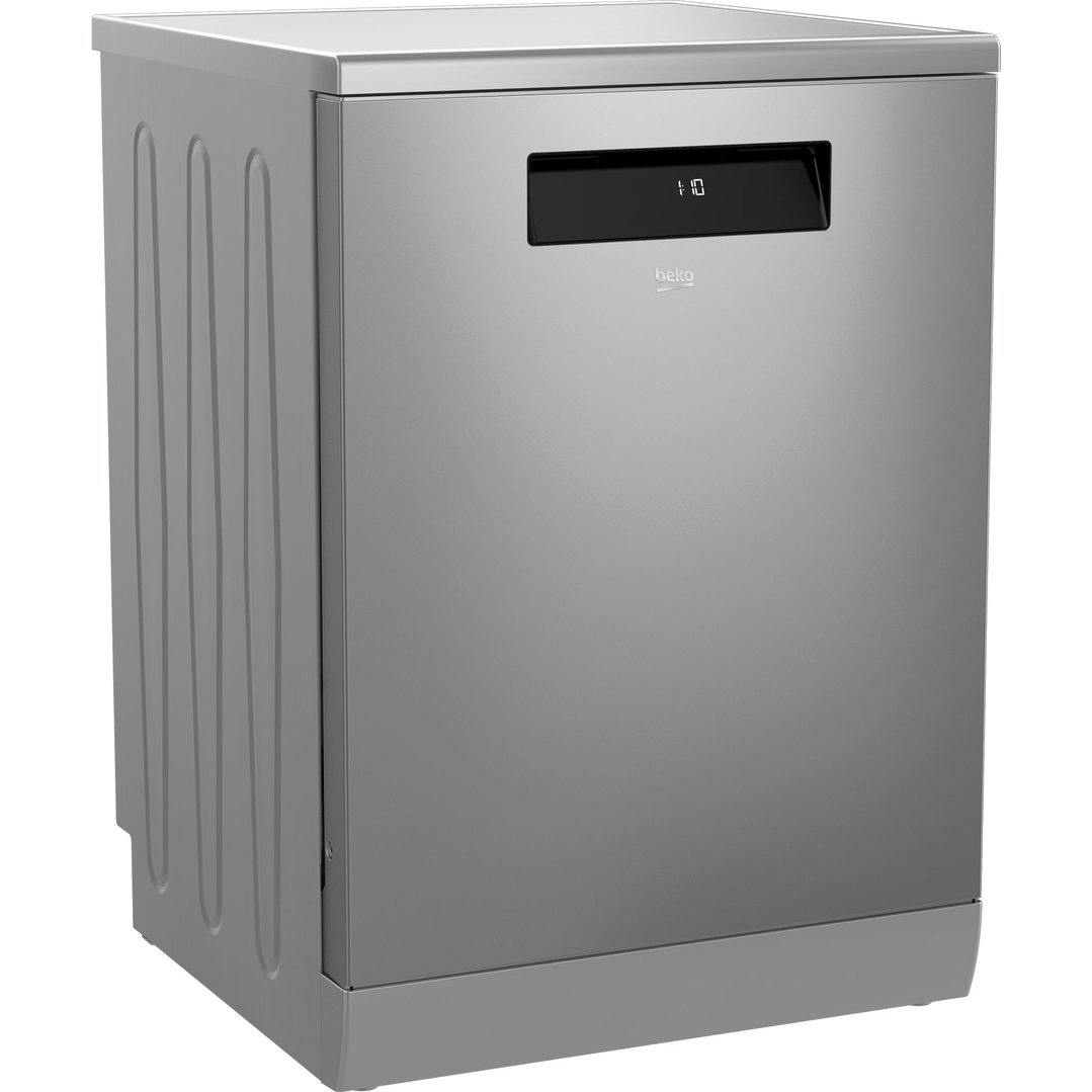 Beko 16 Place Setting Freestanding Dishwasher with Autodosing Stainless Steel BDF1640AX